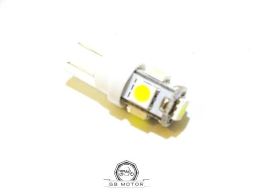 Izzó, izzófoglalat  Izzó 12 V  5 W T10 Led 5050Smd